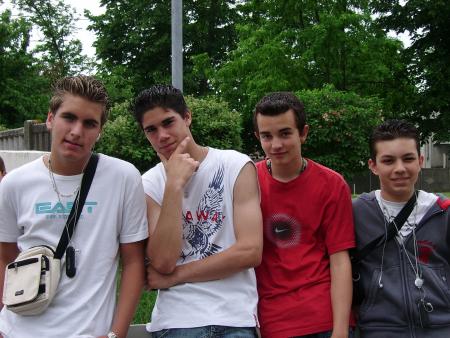 ba sa c jimmy, mickaèl,mathieu et rudy